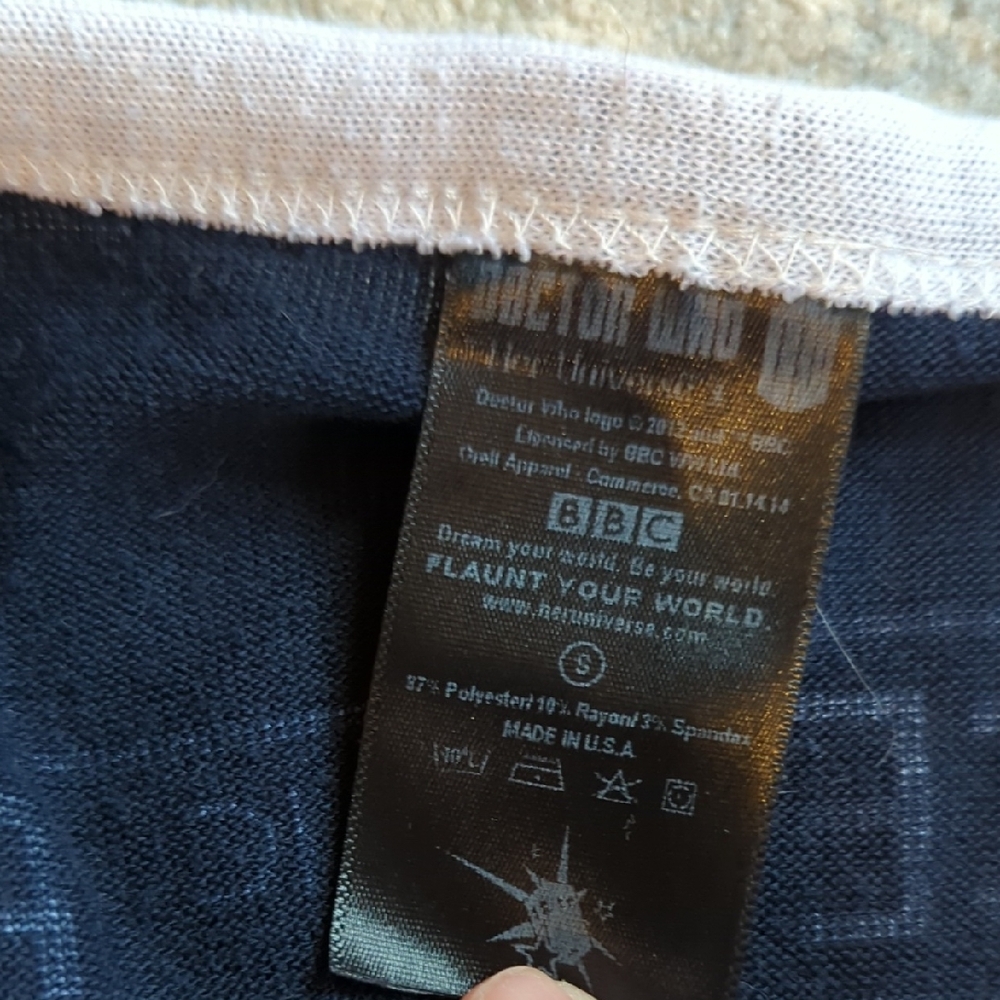 Doctor Who Tardis Cardigan Sz S View 3